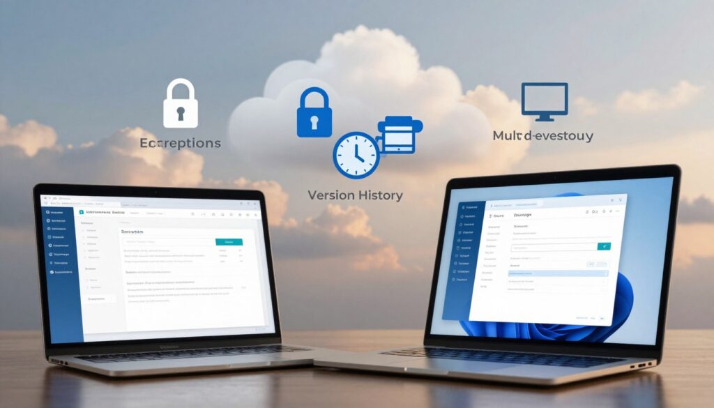 essential cloud backup features
