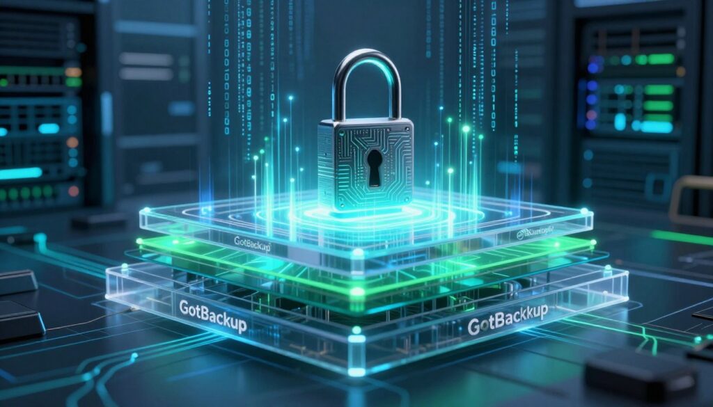 gotbackup encryption security layers