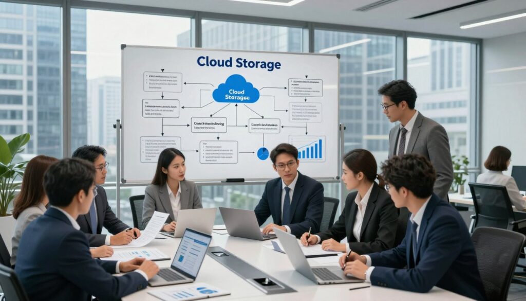 legal and financial setup for establishing a cloud storage business