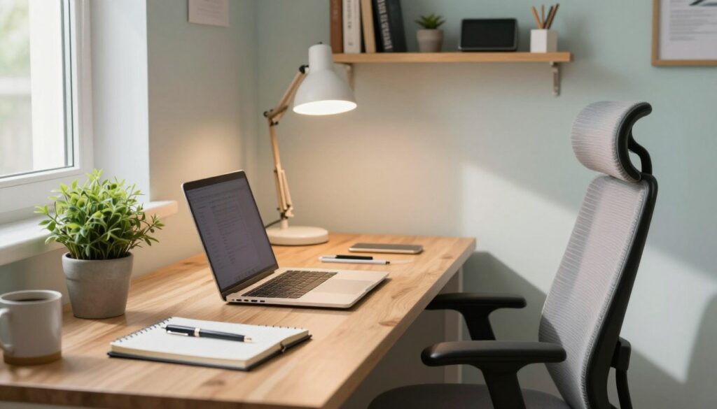 organized home workspace for easy online income organized home workspace for easy online income