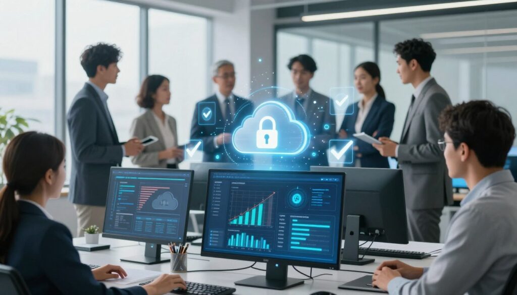 secure cloud storage solutions encryption and compliance