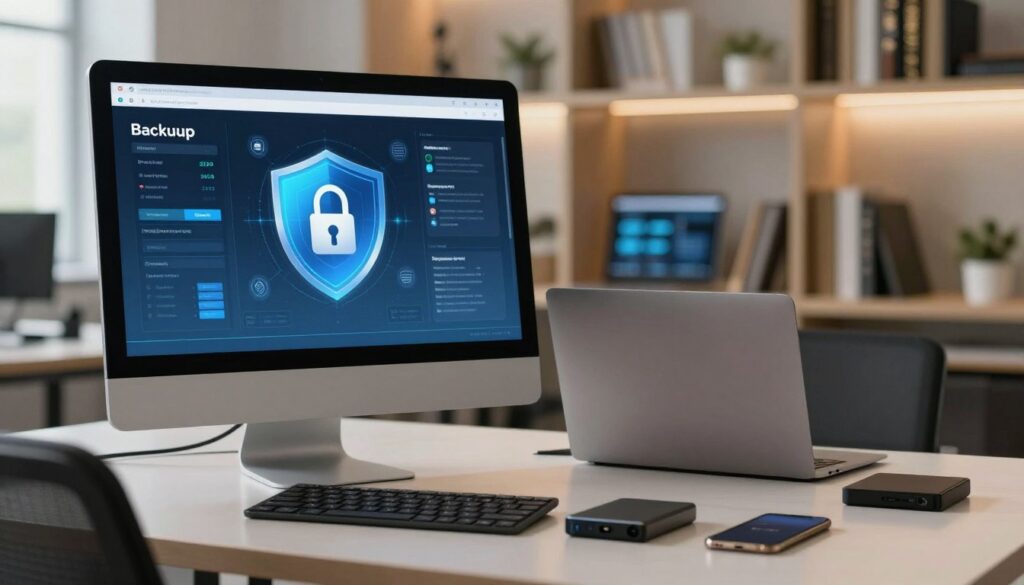 secure online backup features