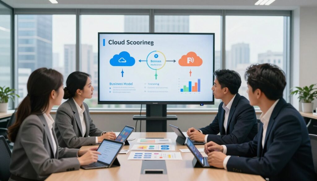 starting a cloud storage company business model comparison