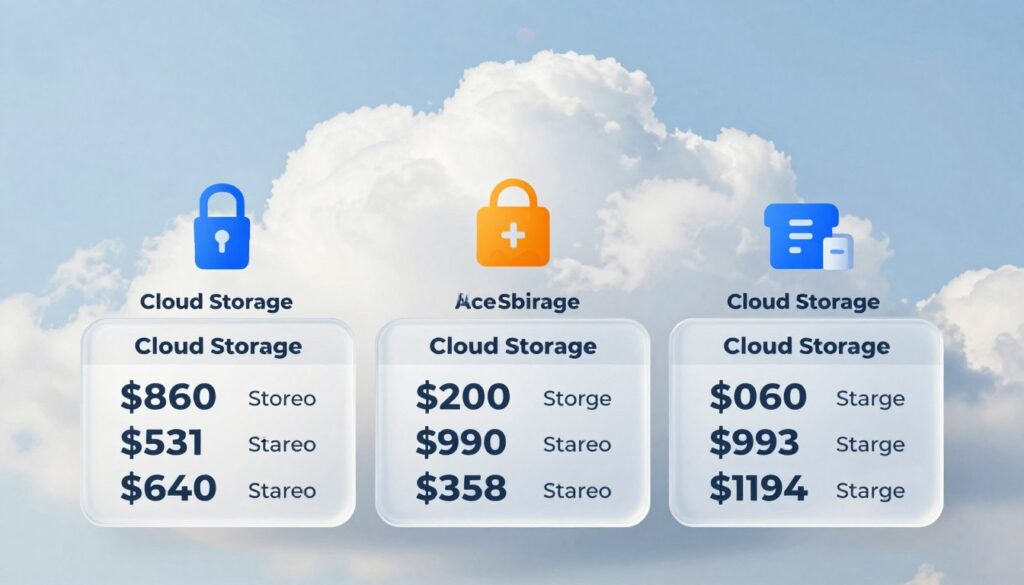 straightforward cloud storage pricing