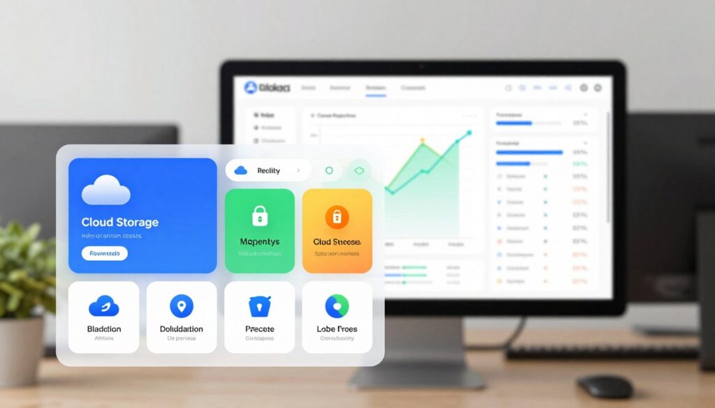 top cloud storage for individuals comparison dashboard