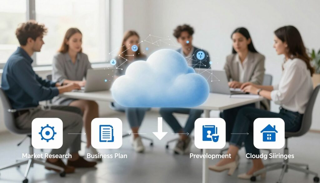 Cloud Storage Business Steps