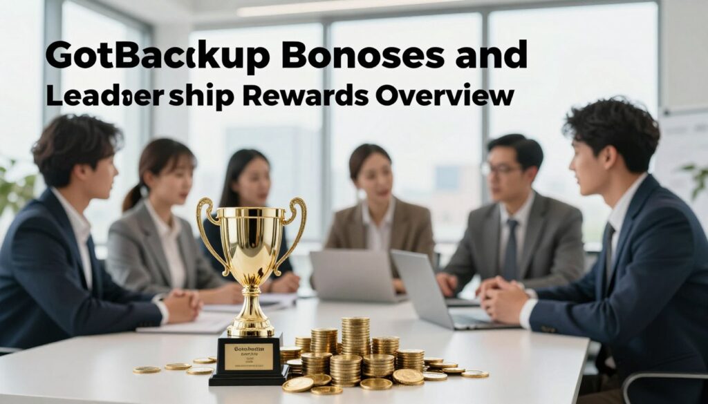 GotBackup Bonuses and Leadership Rewards Overview GotBackup Bonuses and Leadership Rewards Overview