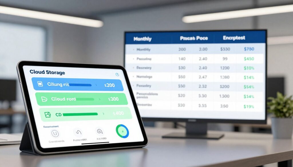 Pricing models for cloud storage services