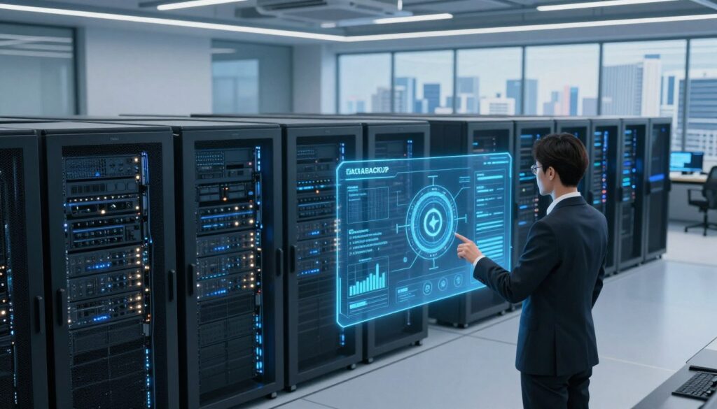 remote data backup security features