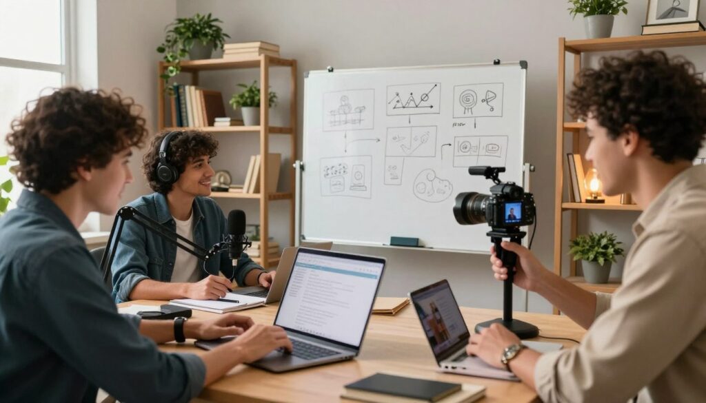 Creating content for income