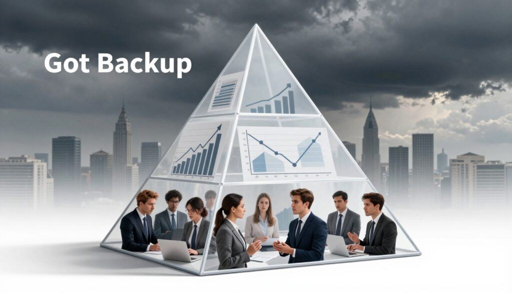 Got Backup pyramid scheme analysis