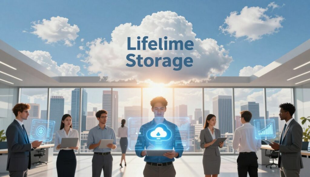 Lifetime cloud storage benefits